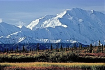 Lowering Snowline -- Mt. McKinley